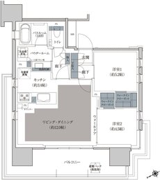 プレミスト立川 間取り I type