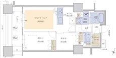 プラウド神戸トアロード 間取り B type