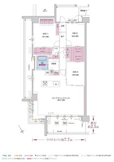 ポレスター自治医大ガーデンヴィラ 間取り Aタイプ