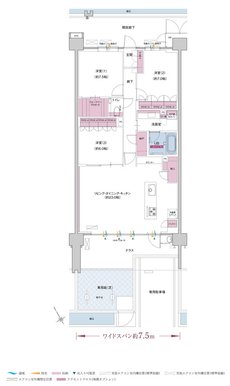 ポレスター自治医大ガーデンヴィラ 間取り CGタイプ