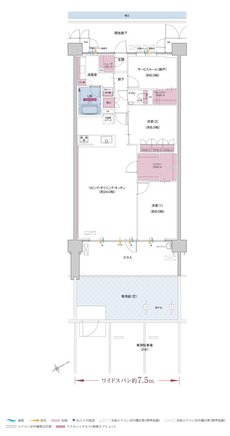 ポレスター自治医大ガーデンヴィラ 間取り JGタイプ