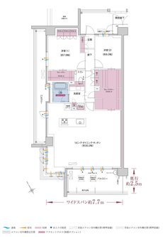 ポレスター自治医大ガーデンヴィラ 間取り A・AGタイプ メニュープラン1