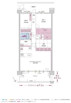ポレスター自治医大ガーデンヴィラ 間取り F・FGタイプ メニュープラン