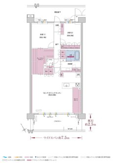 ポレスター自治医大ガーデンヴィラ 間取り G・GGタイプ メニュープラン2