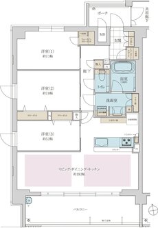 京都・四季の奥座敷プロジェクト 間取り A type