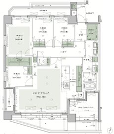 リビオ西新二丁目 間取り Iタイプ