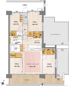 オハナ 松戸ガーデニア 間取り Or type