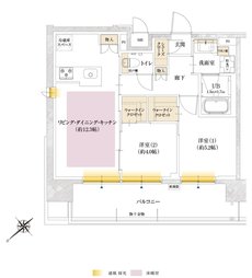 ポレスター千葉新宿 間取り Aタイプ