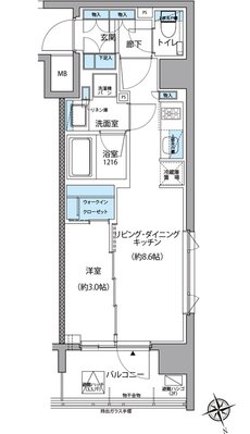 プレシスヴィアラ清瀬 間取り Eタイプ