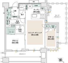 プラウド三鷹 間取り Mr type