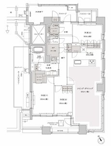 プラウド八事清水ケ岡 間取り P-Nr type