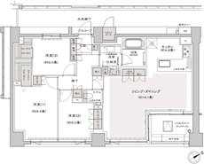 プラウド八事清水ケ岡 間取り P-O type