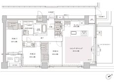 プラウド八事清水ケ岡 間取り P-Pr type