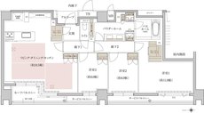 プレミスト京都 二条城北 間取り Q TYPE