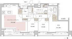 プレミスト京都 二条城北 間取り Q TYPE