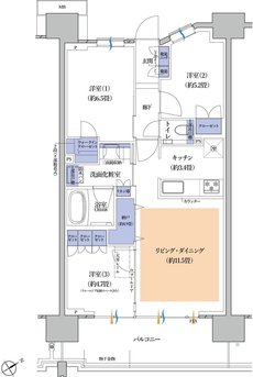プラウド青砥 間取り J type