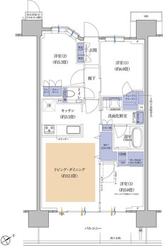 プラウド青砥 間取り C type