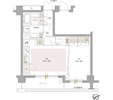 イノバス元住吉 間取り Jタイプ