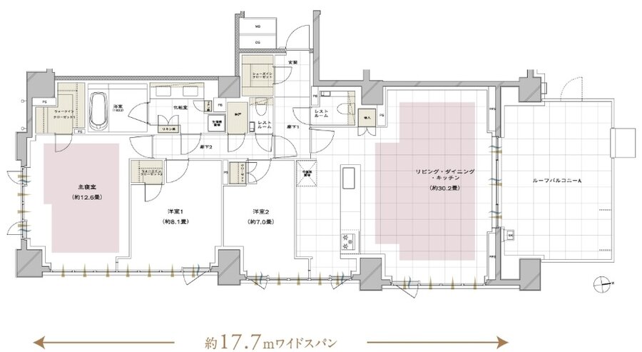 ディアナコート永福町翠景 間取り Vr TYPE