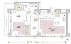 ディアナコート永福町翠景 間取り Sr TYPE