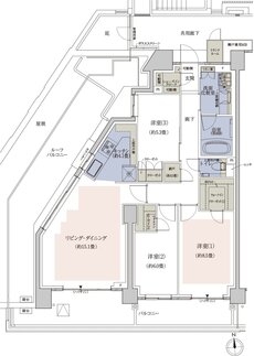 プラウド田無サウスアベニュー 間取り Nr type