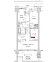 グランクレア名古屋庄内通 間取り Bt TYPE