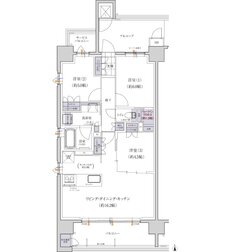 グランクレア名古屋庄内通 間取り A TYPE