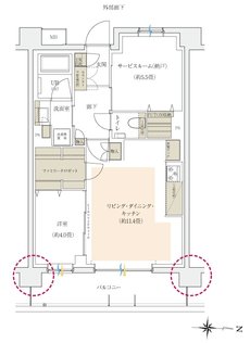 イニシア大田糀谷 間取り H type