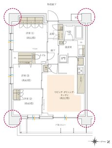 イニシア大田糀谷 間取り G1 type