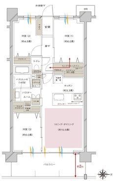 ヴェレーナ大和 間取り B-type