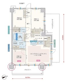 エクセレントシティ羽沢横浜国大 間取り Lr type