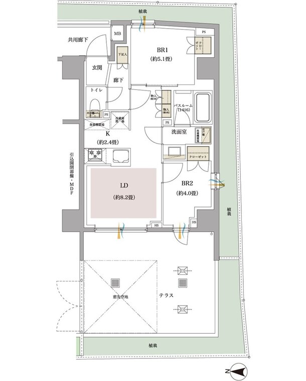 イノバス大泉学園 間取り Ct Type