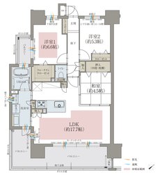 オーヴィジョン上熊本駅前 間取り A TYPE