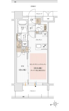 ユニハイム朝霞本町 間取り B1タイプ