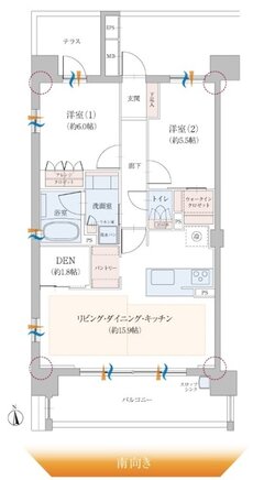 ファミリアーレ八田 間取り A1 TYPE