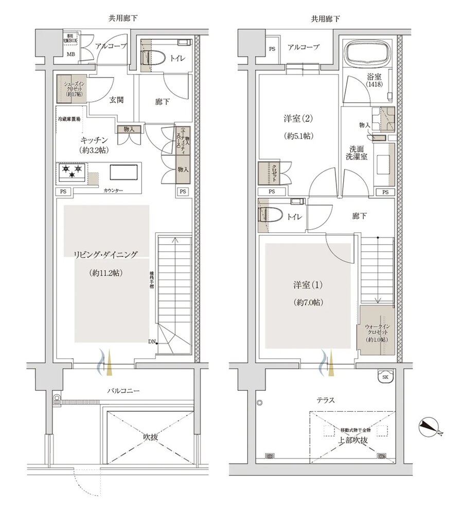 ジオ深沢七丁目 間取り M3 type