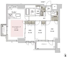 ウィルローズ谷中銀座 間取り D type