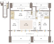 イノバス西新 間取り Pタイプ