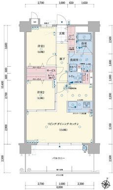 アメイズ串木野ビューテラス 間取り C type