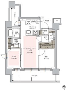 ウィルローズ自由が丘 間取り D type