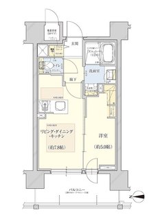 クレアホームズ フラン白石〈センタープレイス〉 間取り B TYPE