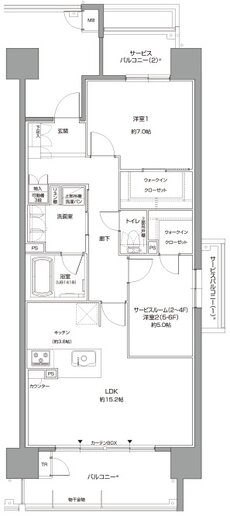 リコット新上挙母 間取り C type menu1