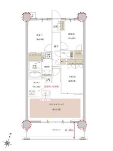 THE MACHIDA CLASS PROJECT 間取り E1 TYPE