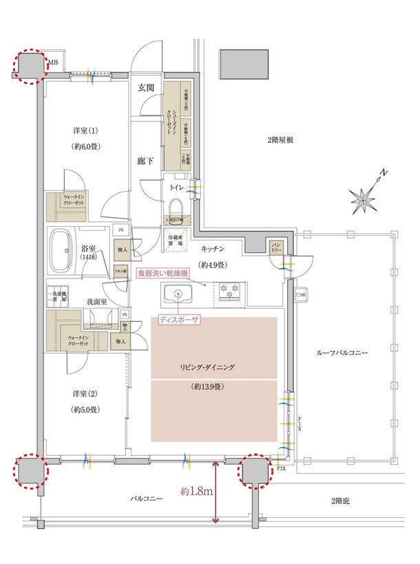 THE MACHIDA CLASS PROJECT 間取り L TYPE