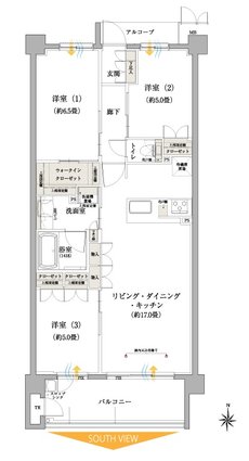 サンクレーア本郷 間取り B type
