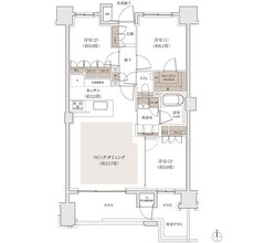 パークホームズ福岡浄水通 間取り Igタイプ