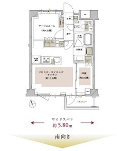 ピアース石神井公園 間取り D type