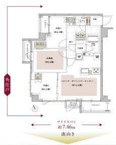 ピアース石神井公園 間取り F TYPE［BASIC PLAN］