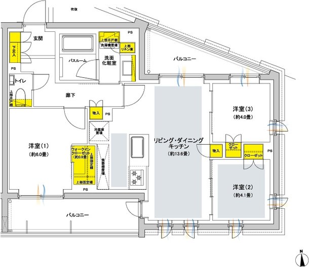 ウィルローズ光が丘 間取り G TYPE