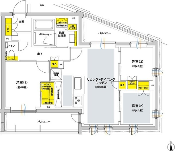 ウィルローズ光が丘 間取り G TYPE